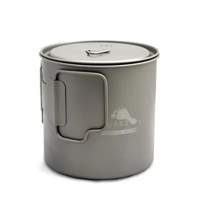 Afbeelding van TOAKS Ultralight Portable Camping Titanium Mok/Pot (650ml[POT 650 L])