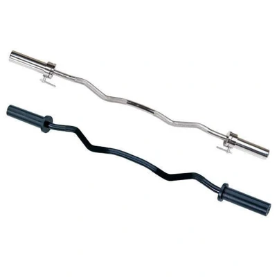 Afbeelding van Body Solid Olympic EZ CURL BAR Ø 50mm OB47 Chroom IJzer
