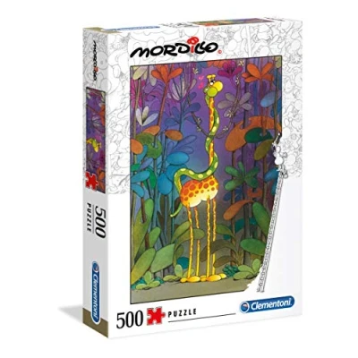 Image de Puzzle Clementoni Guillermo Mordillo : L&#039;Amant, 500 pièces