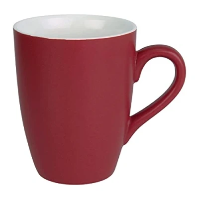 Afbeelding van Olympia Pastel mok rood 34cl (6 stuks)