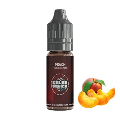 Afbeelding van Galaxy Food Flavours Voedselsmaak, perzik, hoge weerstand, meer dan 230 smaken, fles van 10 ml