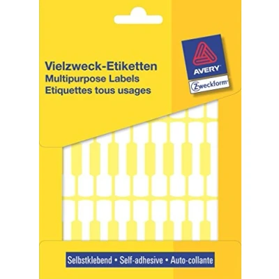 Afbeelding van Etiket Avery Zweckform 3335 49x10mm wit 924stuks