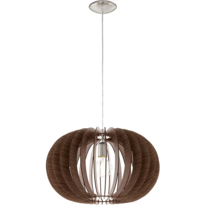 Afbeelding van EGLO HL/1 E27 Ø500 D BRAUN/NICKEL M.&#039;STELLATO