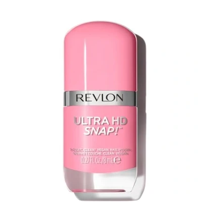 Image de REVLON Vernis à ongles, Ultra HD Snap, 100 pourcent vegan, 78 d&#039;ingrédients d&#039;origine naturelle, formule intense, brillante et fortifiante, N008 Damsel in a Dress, 8 ml