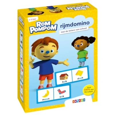 Afbeelding van Rompompom rijmdomino 741243