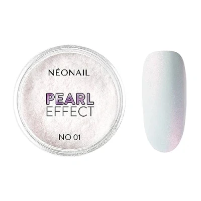Afbeelding van NEONAIL roze glitterpoeder pareleffect voor nagels