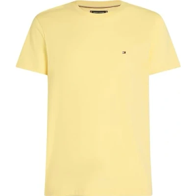 Image de Tommy Hilfiger ESS SEASONAL REG FIT SOLID TEE MW0MW39995 S/S T shirt, jaune, XL, Jaune (citronnelle), XL