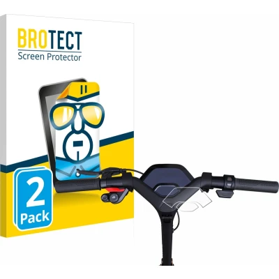 Afbeelding van BROTECT Screenprotector voor Segway Ninebot P65D Folie Beschermfolie transparant (2 Stuks)