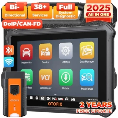 Afbeelding van OTOFIX Auto D1 Lite Diagnosekoffer, 2024 Alle Diagnostische Systeem met Actieve Test, 38+ Servicefuncties, Olie Reset, EPB, SAS, BMS, 2 Jaar Gratis Update