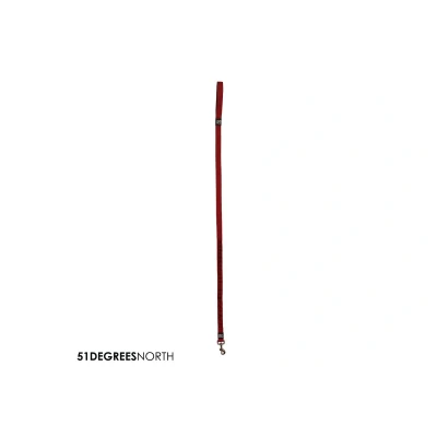 Afbeelding van Wanderful leash nylon bungee burgundy Afmetingen: 1.8cm
