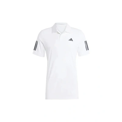 Afbeelding van adidas Performance Club Tennis 3 Stripes Poloshirt Heren Wit XS