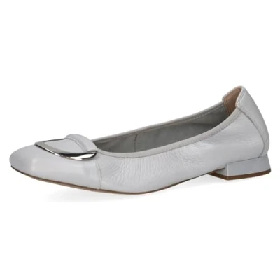 Afbeelding van Caprice Ballerina&#039;s, Dames, Maat: 39, Lt blue pe dee Leer