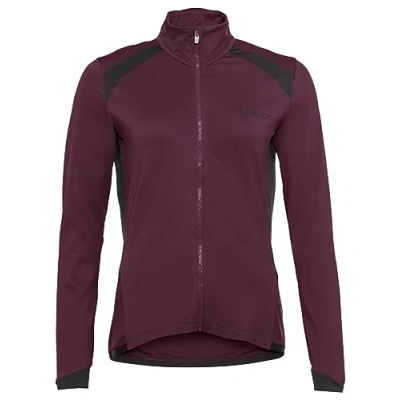 Afbeelding van Vaude Posta LS Tricot Wielershirt, Dames, Maat: 40, Cassis