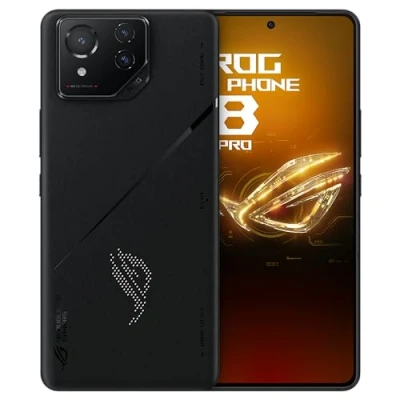Afbeelding van ASUS ROG Phone 8 Pro, EU Official, Phantom Black, 16 GB RAM 512 opslag, Snapdragon Gen 3, 6,78 inch AMOLED 165 Hz, 50 MP Gimbal Camera