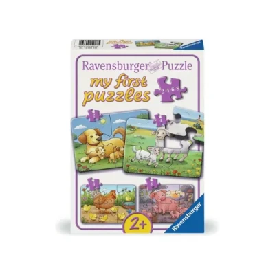 Afbeelding van Ravensburger Puzzel Boerderijdierfamilies My First Puzzles