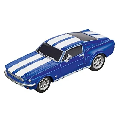 Afbeelding van Carrera GO!!! auto Ford Mustang &#039;67 Racing Blue Racebaanauto