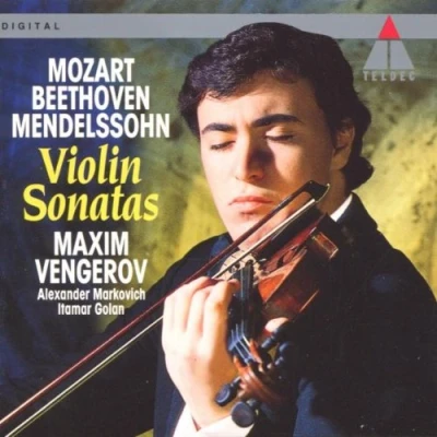 Afbeelding van Beethoven, Mozart, Mendelssohn:Violin Sonatas