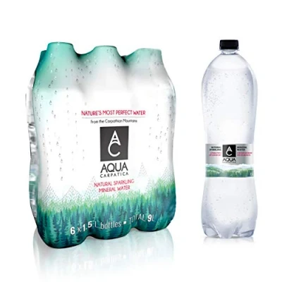 Image de AQUA Carpatica Eau minérale naturelle sans nitrates 6 x 1,5 l