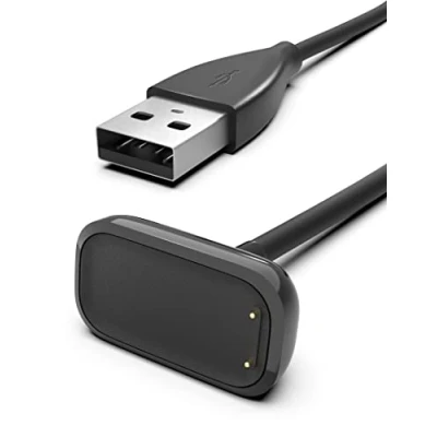 Afbeelding van Oplader compatibel met Fitbit Charge 5 luxe oplaadkabel 100 cm magnetische USB kabel fitness tracker smartwatch accessoires