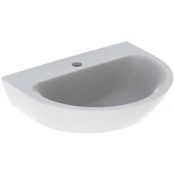 Afbeelding van Geberit Renova wastafel wit (50 x 40 cm) 1 kraangat, zonder