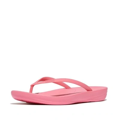 Afbeelding van FitFlop Iqushion Ergonomic Flip Flops TPU Vrouwen Rozeperfect