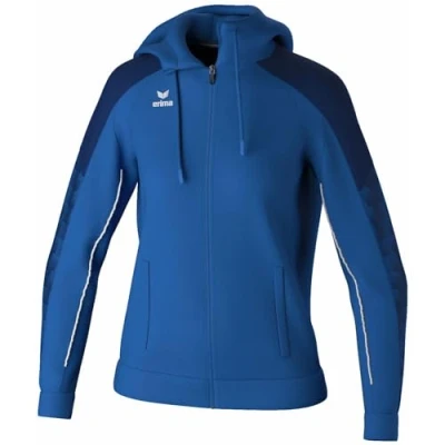 Afbeelding van Erima Evo Star Trainingsjack Met Capuchon Dames Royal / Marine Maat: 34