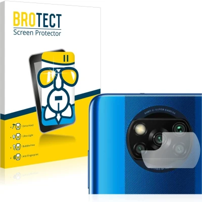 Afbeelding van BROTECT Screenprotector voor Xiaomi Poco X3 Pro (ALLEEN Camera Lens) Folie Beschermfolie Beschermglas transparant