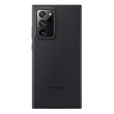 Afbeelding van Samsung Leather Hoesje Galaxy Note 20 Ultra Zwart
