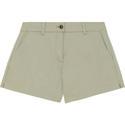Afbeelding van Native Spirit Ecologische chinobermuda dames NS739 Almond Green
