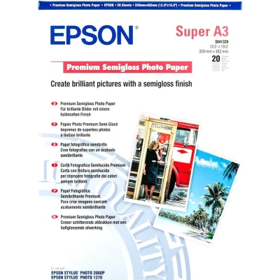Afbeelding van Epson S041328 Papier A3+ / 20 vellen Semi Glans
