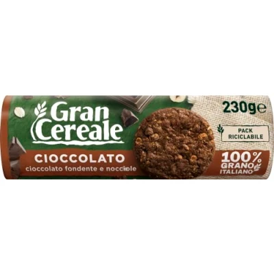 Afbeelding van Mulino Bianco Gran Cereale Multigranen Chocolade, 230 g, 3 stuks