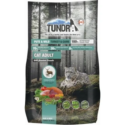 Afbeelding van Tundra Cat Droogvoer (zonder granen) Turkije &amp; Wild Turkey Game (272 g)