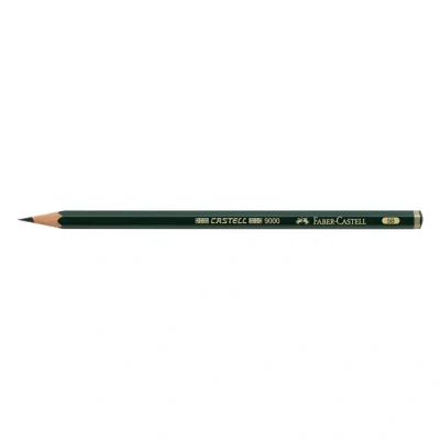 Image de Faber Castell Lot de 12 Crayon 9000, hexagonale, dureté mine: 5B