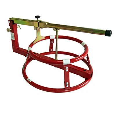 Afbeelding van WilTec Bandentrekker voor motorfiets 431,8 533,4 mm (17 21 inch) demontage hulp montage twee wielen werkplaats