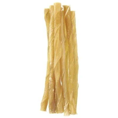 Afbeelding van Petsnack Snack Twisted Stick / Staafjes Gedraaid 5 INCH 12,5 CM 6/8 MM 100 ST (56914)