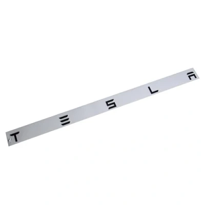 Afbeelding van Auto Achterklep Embleem Stickers, voor Tesla Model 3 X S Y, Letters Logo Kofferbak Stickers Outdoor Decoratie Accessoires, Glanzend Zwart