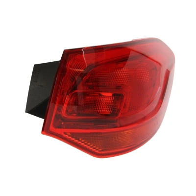 Afbeelding van TYC 11 11875 01 2 Achterlicht rechts Buitenste deel Rood Zonder lamphouder OPEL: Astra J Sports Tourer