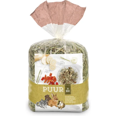 Afbeelding van Witte Molen Knaagdierenvoer Knaagdier Puur Weidehooi Groenten 500gr 1st