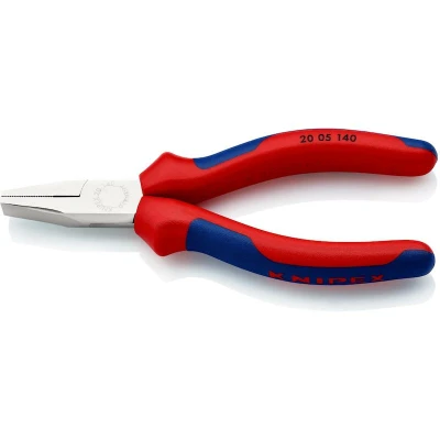 Image de KNIPEX 20 05 140 pince plate à courber avec poignées multi composants chromées mm