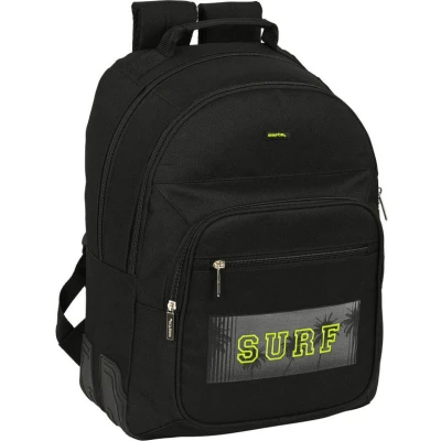 Afbeelding van Schoolrugzak Safta Surf Zwart (32 x 42 15 cm)