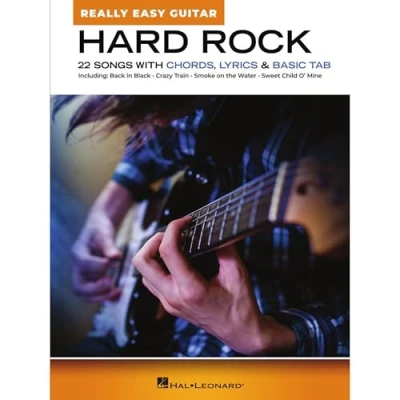 Afbeelding van Hard Rock Really Easy Guitar: 22 Songs with Chords, Lyrics, &amp; Basic Tab
