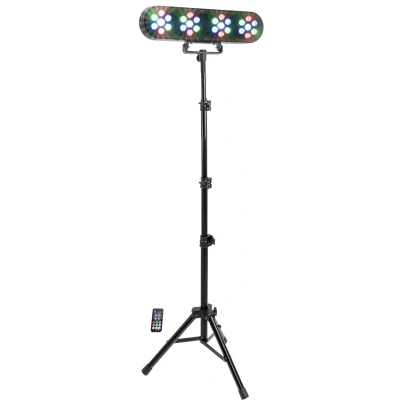 Afbeelding van 4 LED Funled DJ Party Hoofdlamp Grijs