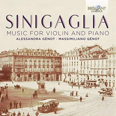Afbeelding van Alessandra Génot &amp; Massimiliano Sinigaglia: Music For Violin And Piano (CD)