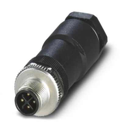 Afbeelding van Phoenix Contact 1404641 Sensor/actuator connector, niet geassembleerd M12 Aantal polen: 4 Stekker, recht 1 stuk(s)