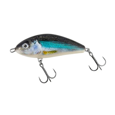 Afbeelding van Salmo Fatso Floating Jerkbait Holo Smelt 10cm (48g)