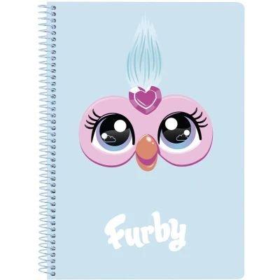 Afbeelding van Notitieboekje Furby Hemelsblauw A5 80 Lakens