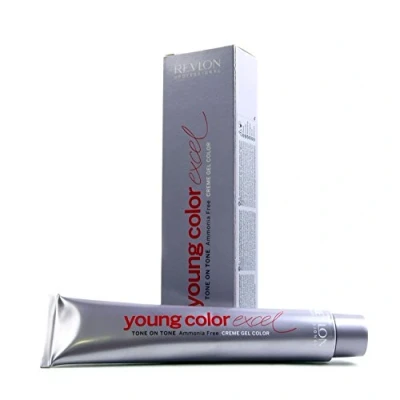 Afbeelding van Revlon Young color Excel Tone on Hair Cream without ammonia 70ml # 6.24 mocha