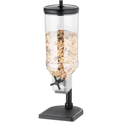 Afbeelding van APS Cereal dispenser Cornflakes ZWART 4,5 Liter 22cm x 17,5 cm 52 Makkelijk je schaal vullen Keuken accessoire
