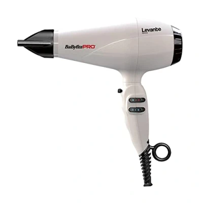 Afbeelding van BaByliss Pro Levante Haardroger Wit 2100w (BAB6950WIE)