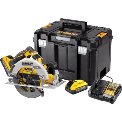 Afbeelding van DeWALT DCS573H2T Accu Cirkelzaag 190mm 18V XR 5.0Ah POWERSTACK in TSTAK